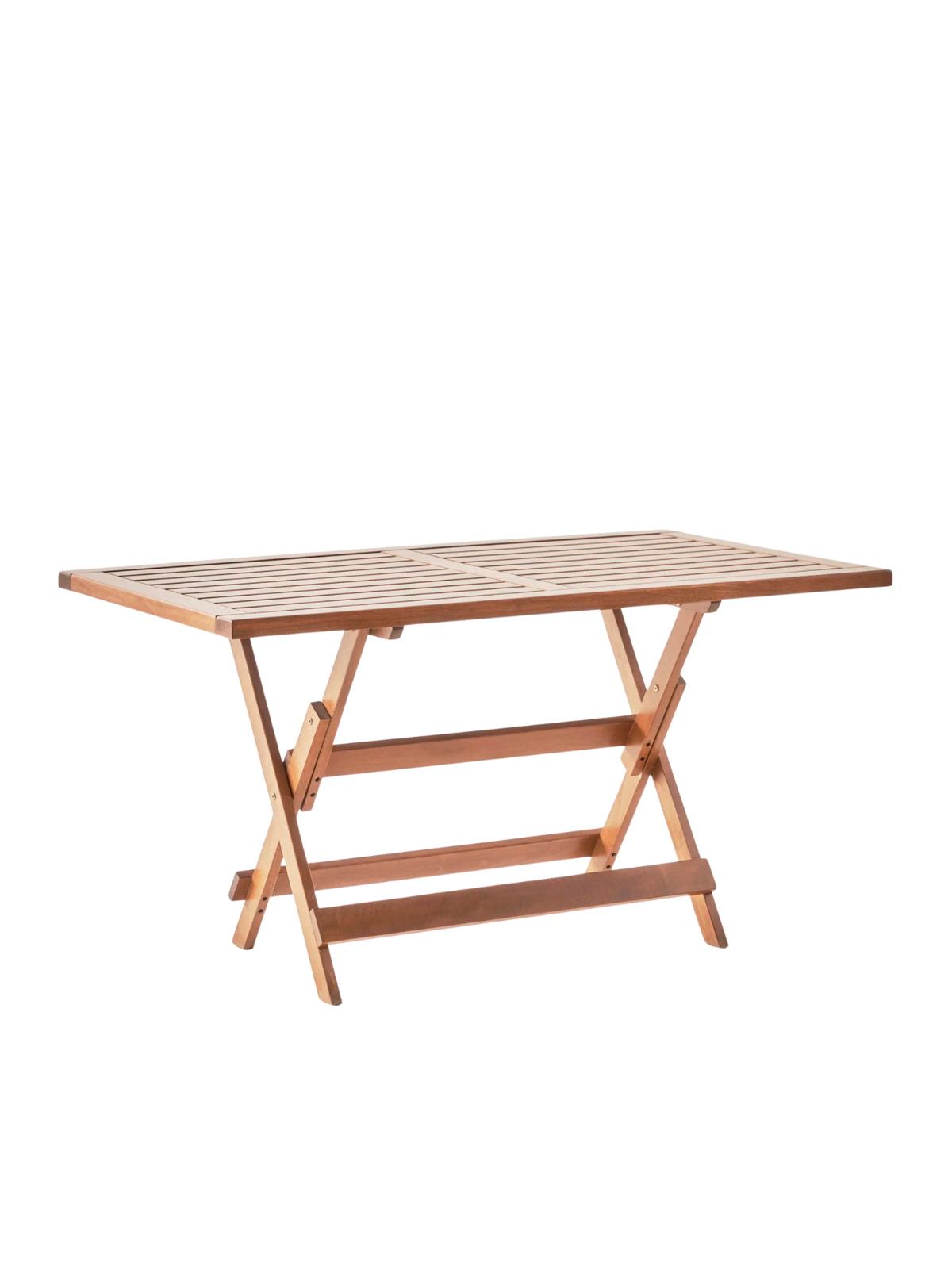 İstanbul Katlanır Masa 90x160 | Fırınlanmış Gürgen Ağacı, Dış Mekan Ahşap Masa