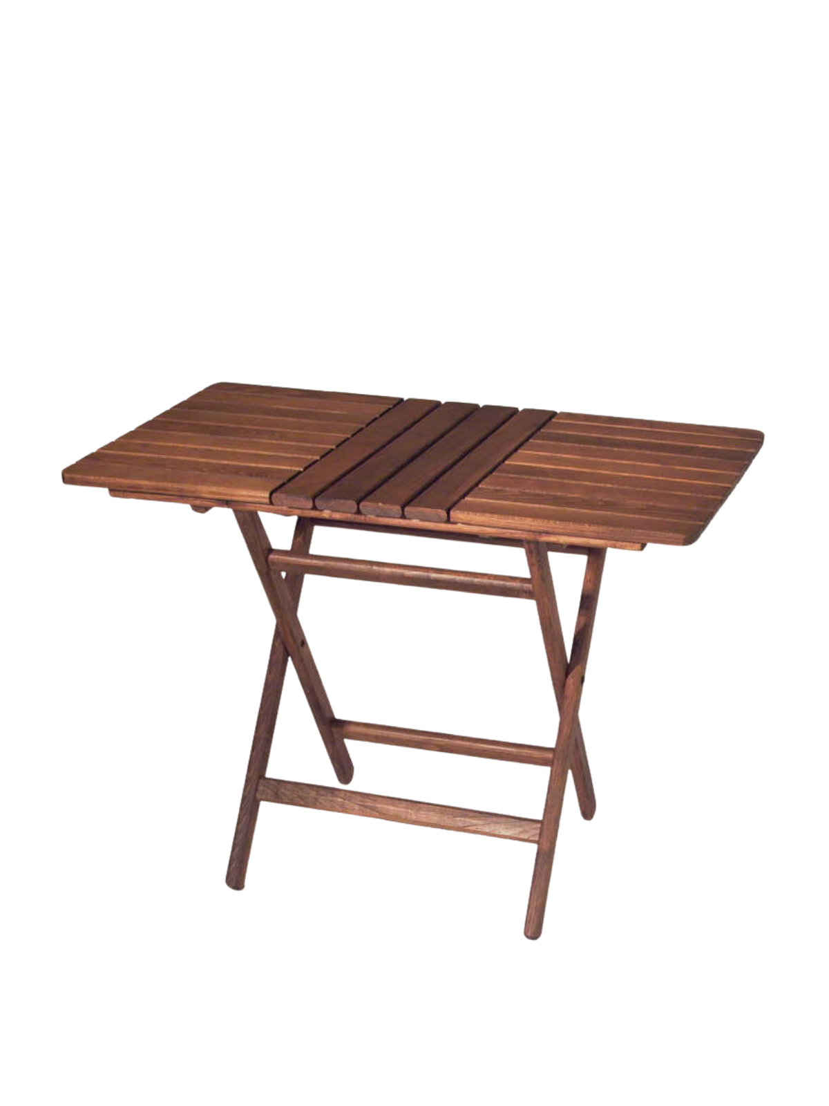 Atina Ahşap Katlanır Masa 60x100 | Bahçe, Balkon ve Kafe Kullanımına Uygun