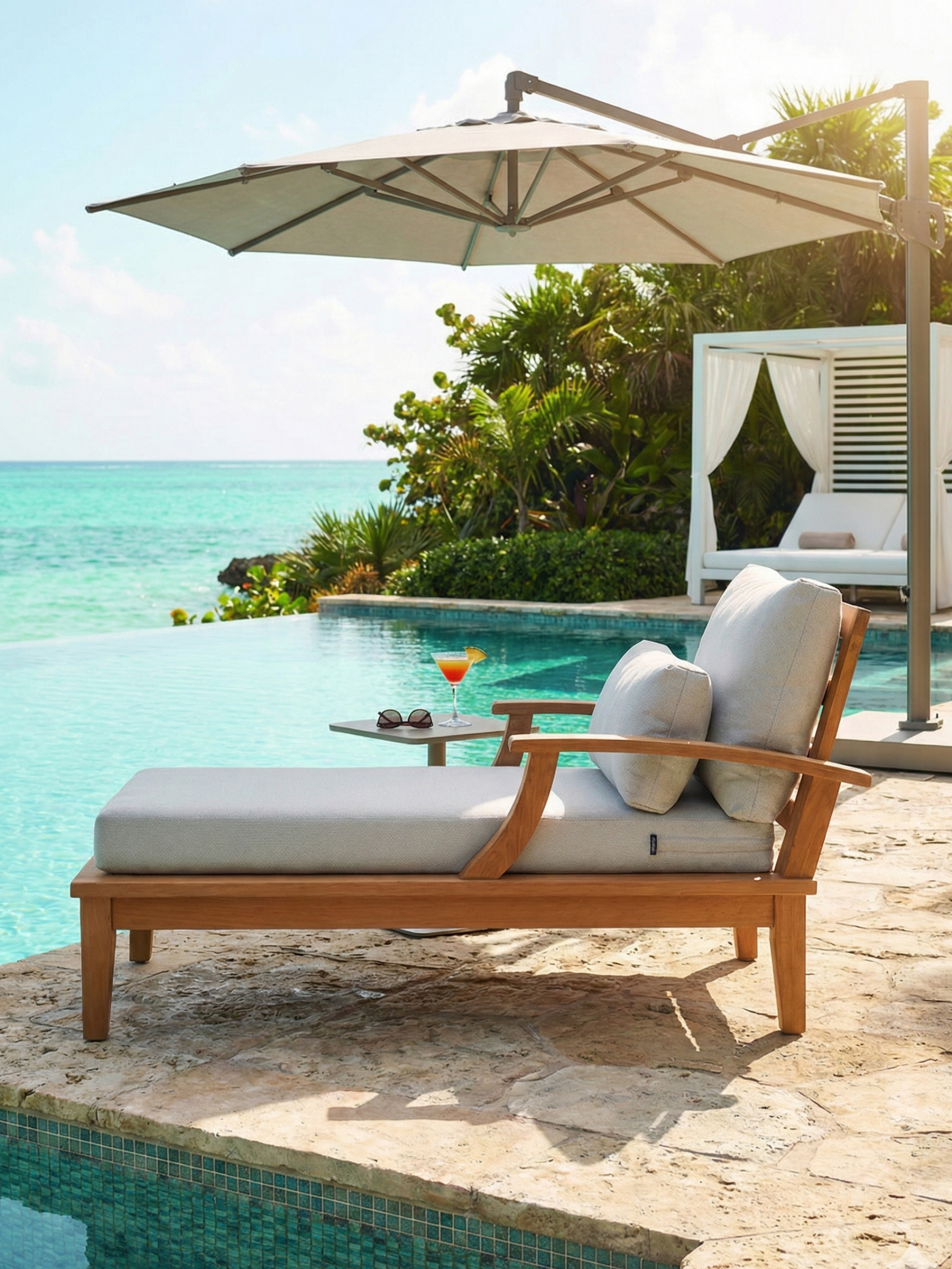 İstanbul Şezlong | Bahçe ve Havuz Kenarı İçin Dinlenme Koltuğu