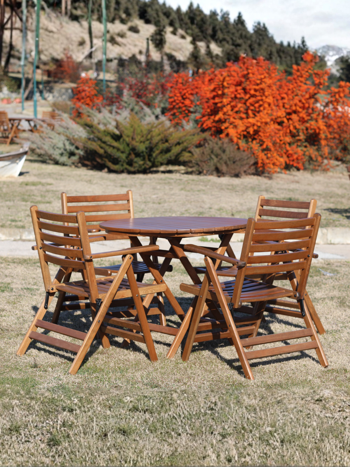 London Katlanır Sandalye | Dayanıklı ve Şık Bahçe Sandalyesi