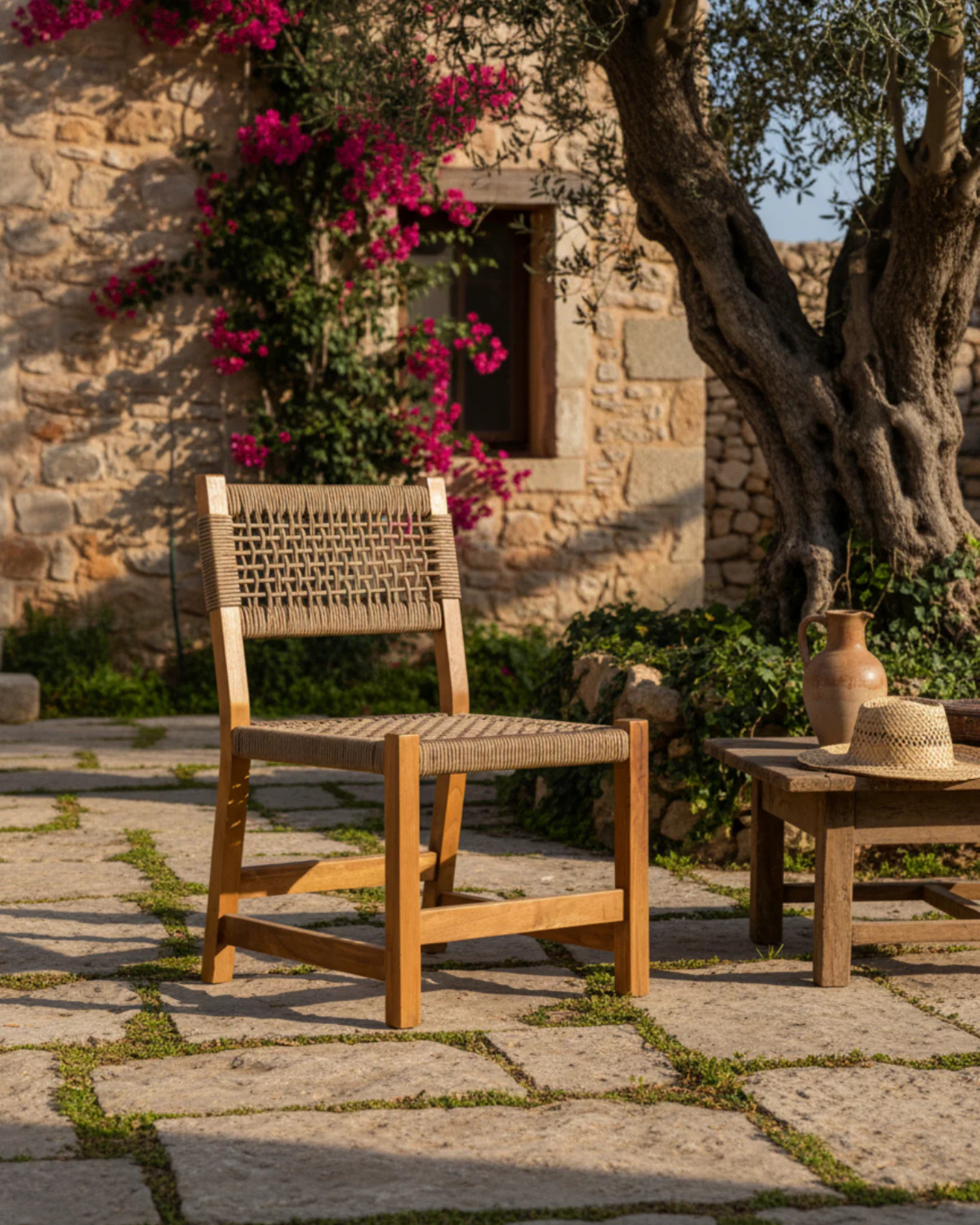 Maya Bahçe Sandalyesi Cappuccino