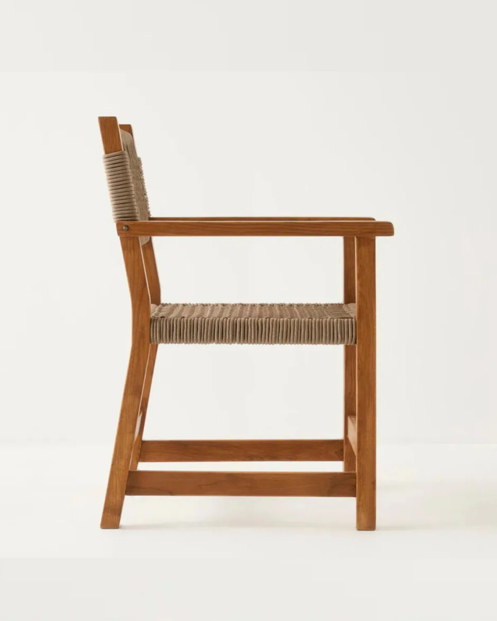 Maya Kollu Ahşap Sandalye Cappuccino