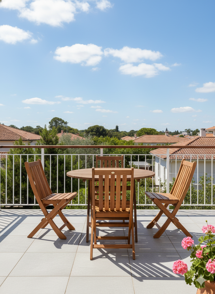 Acropol 4'lü Balkon Seti