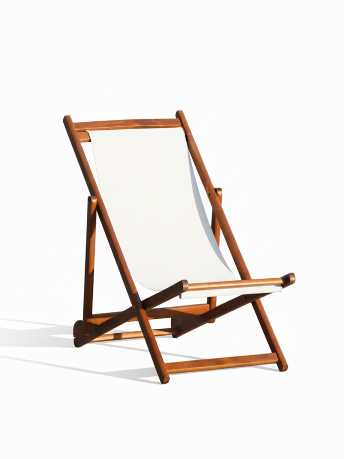 Babil Katlanır Şezlong | Doğal Ahşap, Su Geçirmez, Uzun Ömürlü