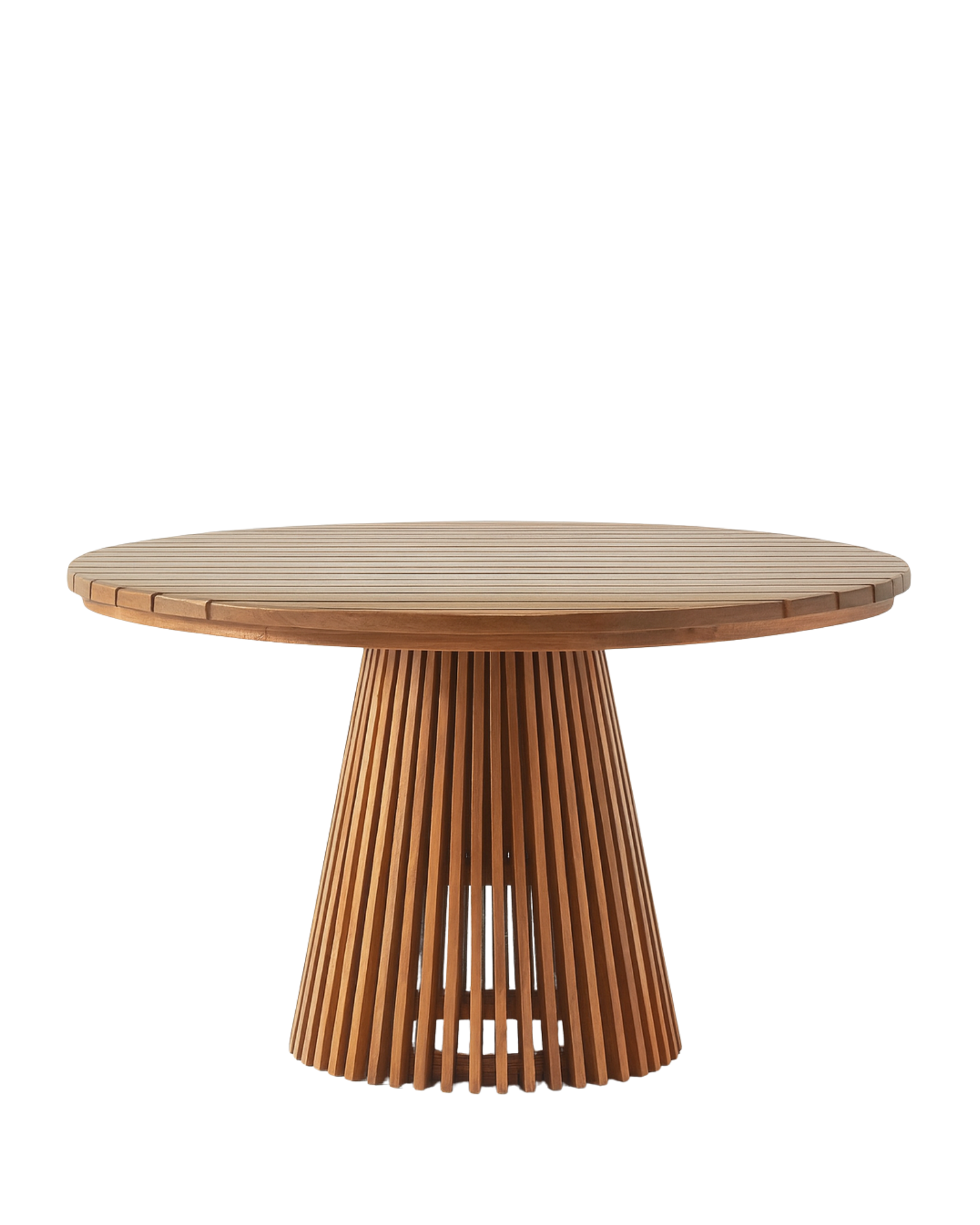 Bern Yuvarlak Bahçe Masası 120'lik | 1. Sınıf Kestane Ağacından Dış Mekan Masası