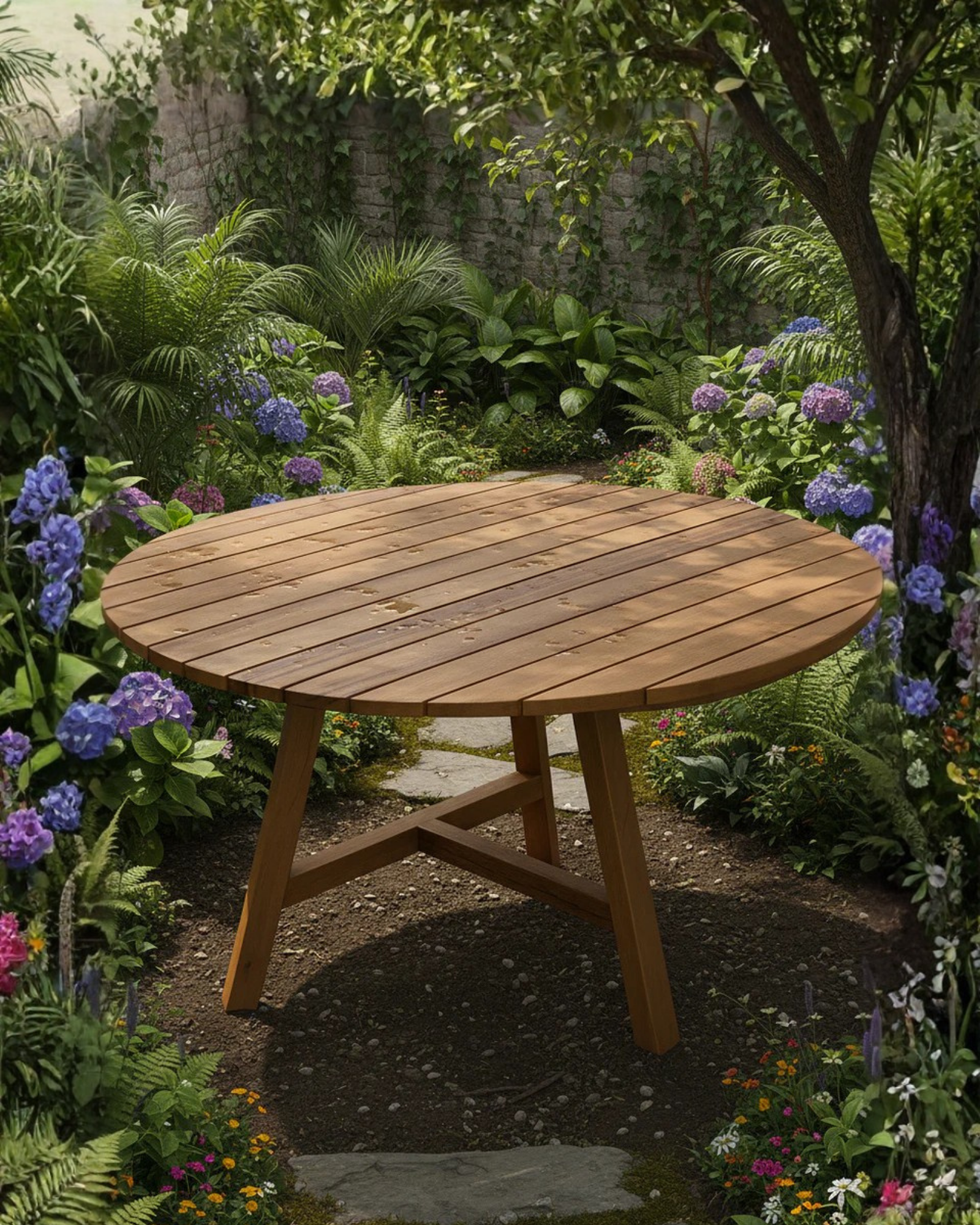 Luna Dış Mekan Yuvarlak Masa