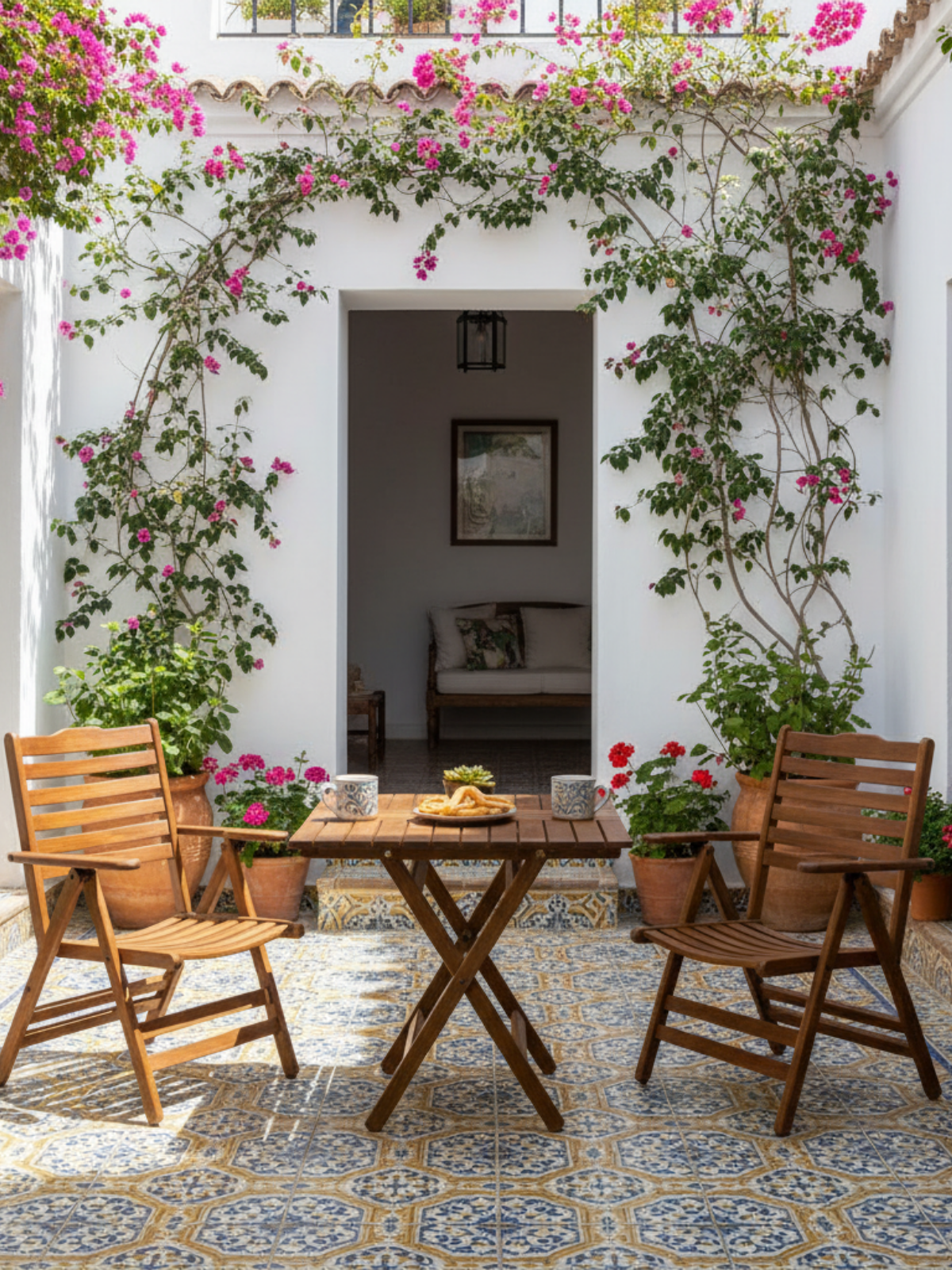 Madrid Ahşap Katlanır Sandalye | Konforlu ve Uzun Ömürlü