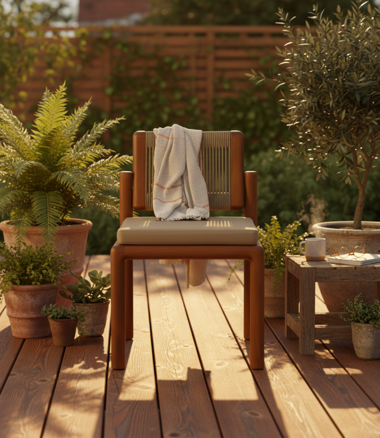 Tibet Kollu Sandalye