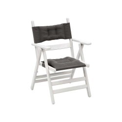 Atina sandalye minderli (beyaz) - 5