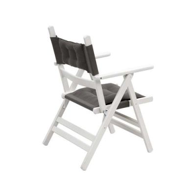 Atina sandalye minderli (beyaz) - 4