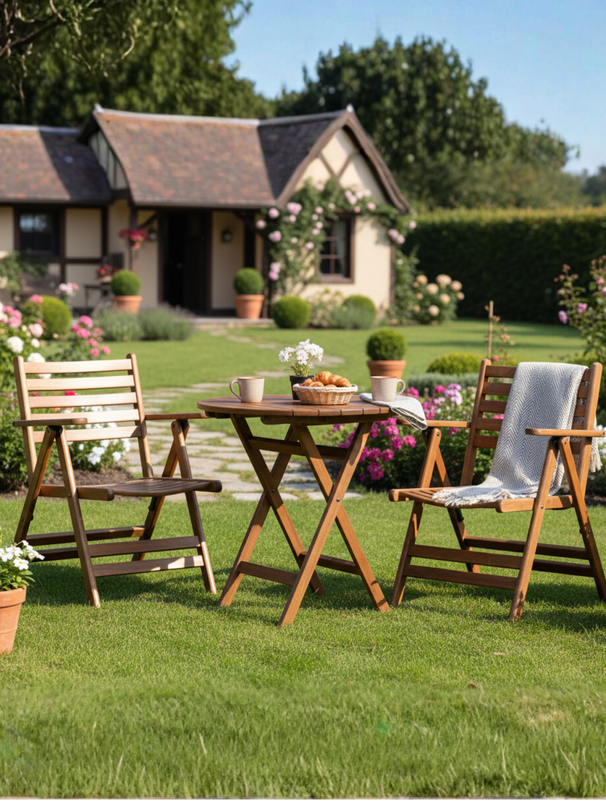 London Katlanır Sandalye | Dayanıklı ve Şık Bahçe Sandalyesi