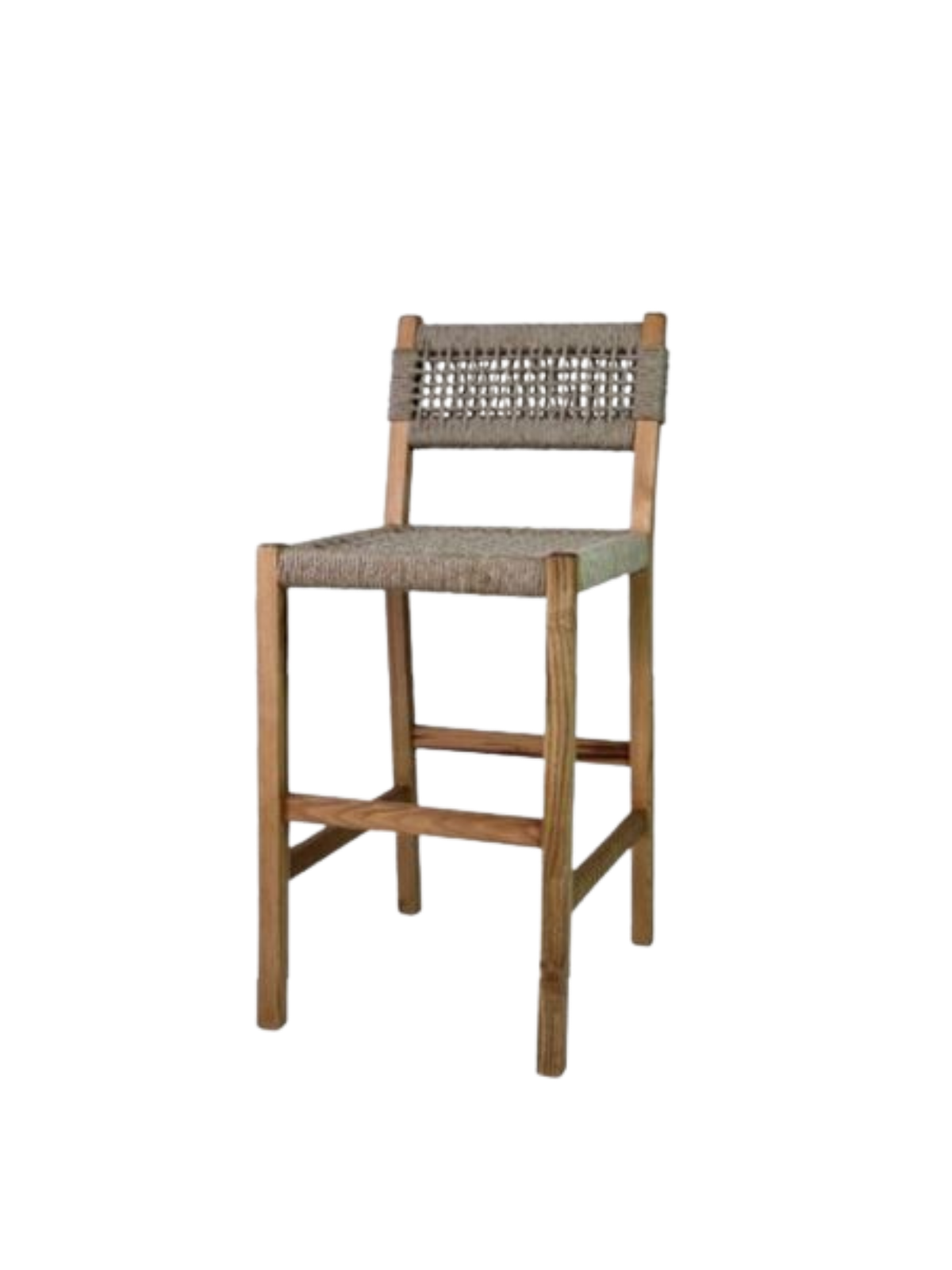 Maya Bar Sandalyesi | Kestane Ağacı, El İşçiliği ve Dayanıklı Yapı