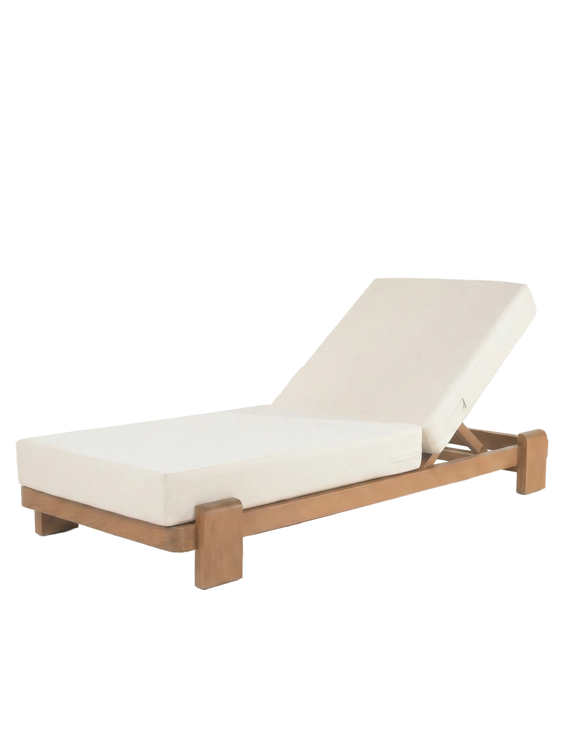 Masif Ahşap Tokyo Şezlong | Bahçe ve Havuz Kenarı İçin Uzun Ömürlü