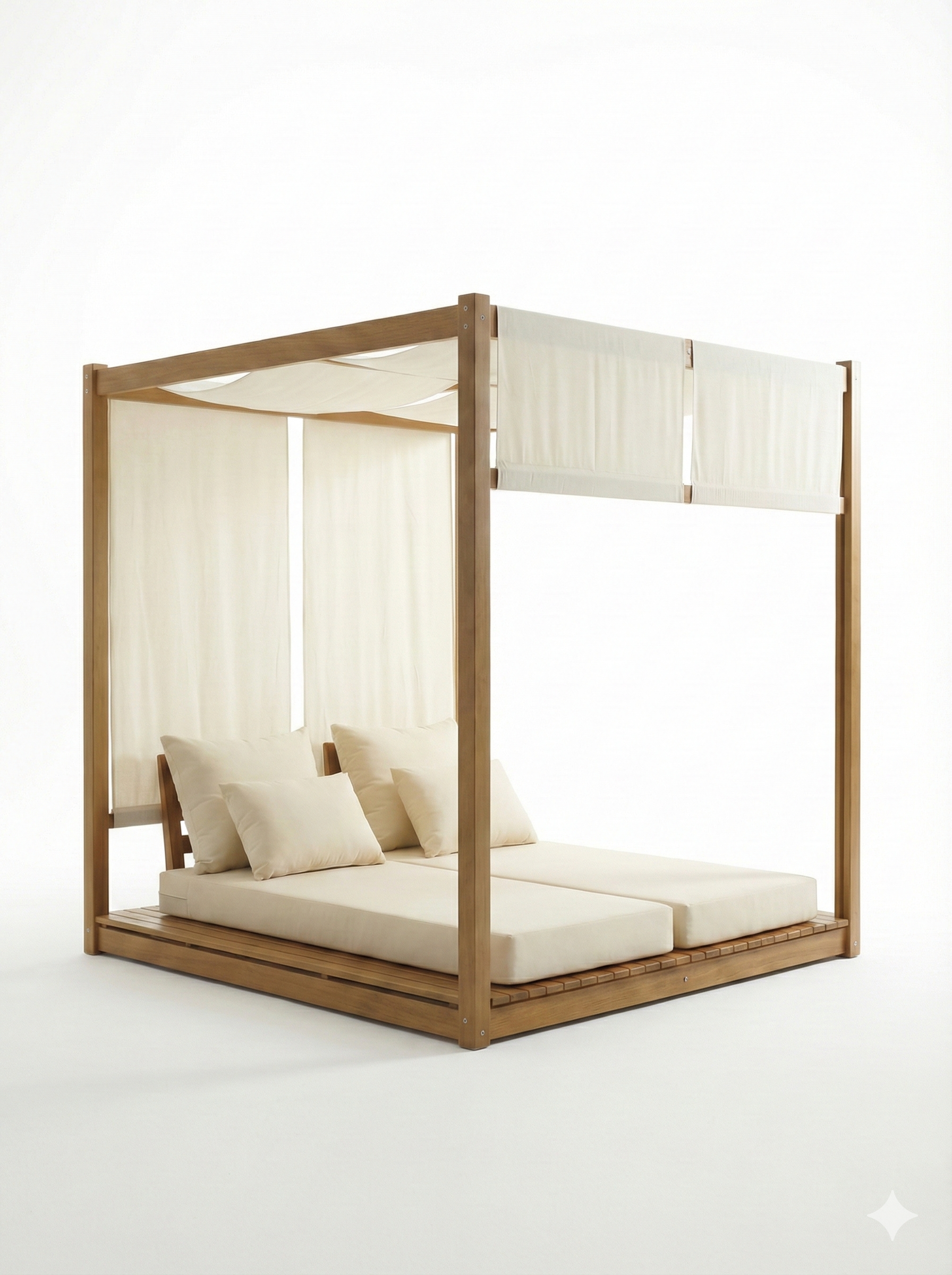 Hawaii Daybed - Ayarlanabilir Gölgelikli Loca