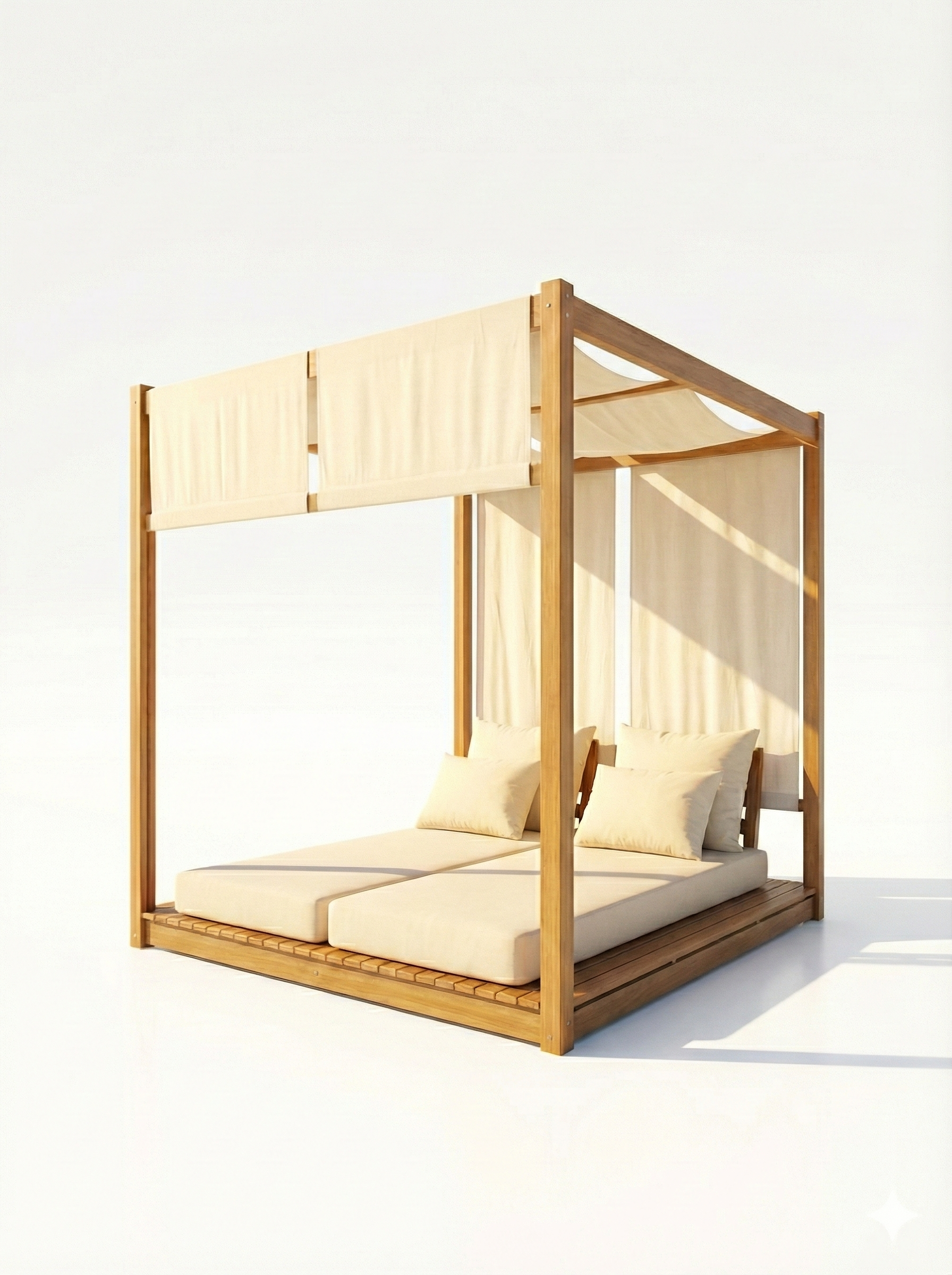 Hawaii Daybed - Ayarlanabilir Gölgelikli Loca