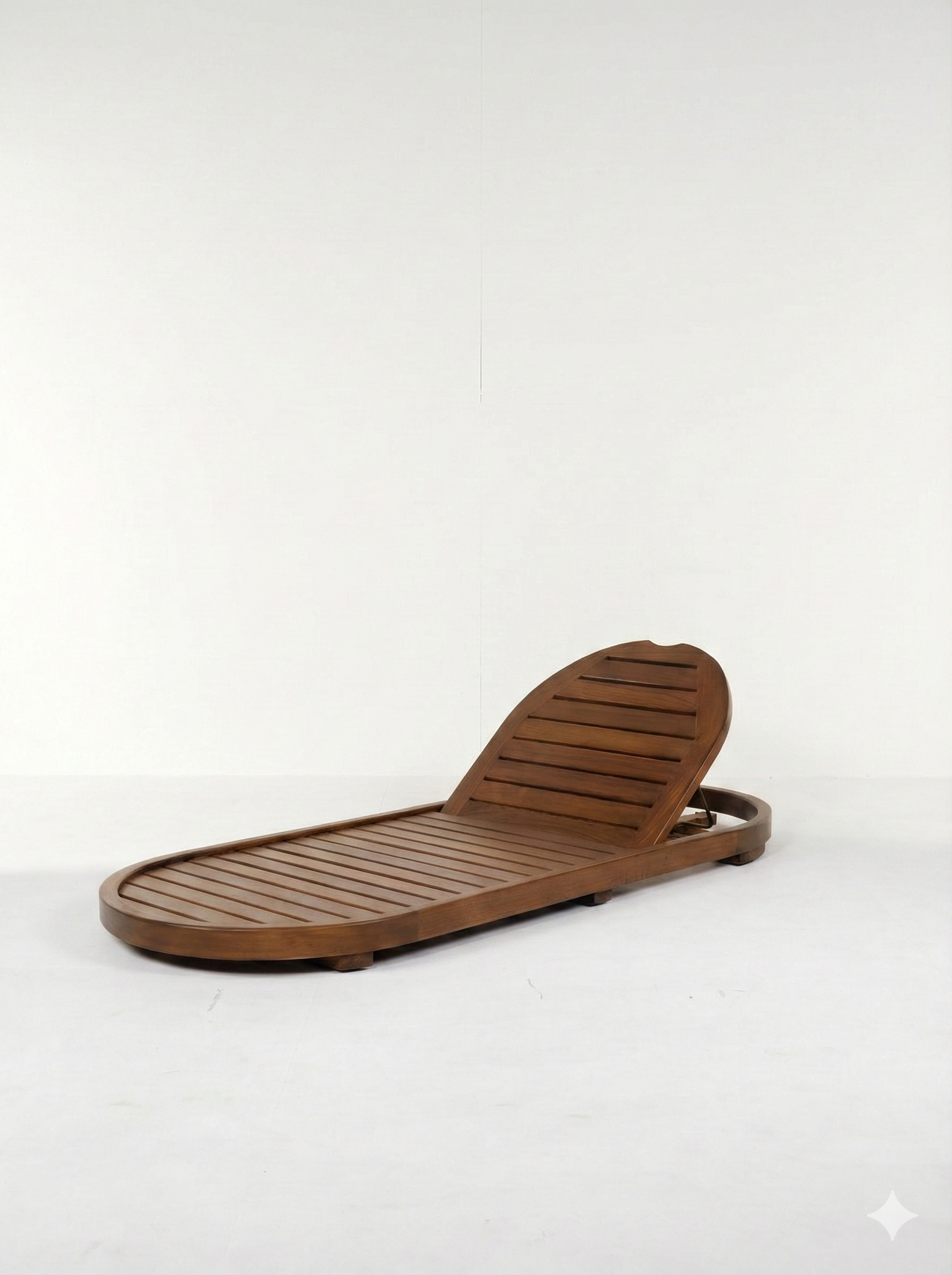 Masif Ahşap Sofya Şezlong | Bahçe ve Havuz Kenarı İçin Uzun Ömürlü