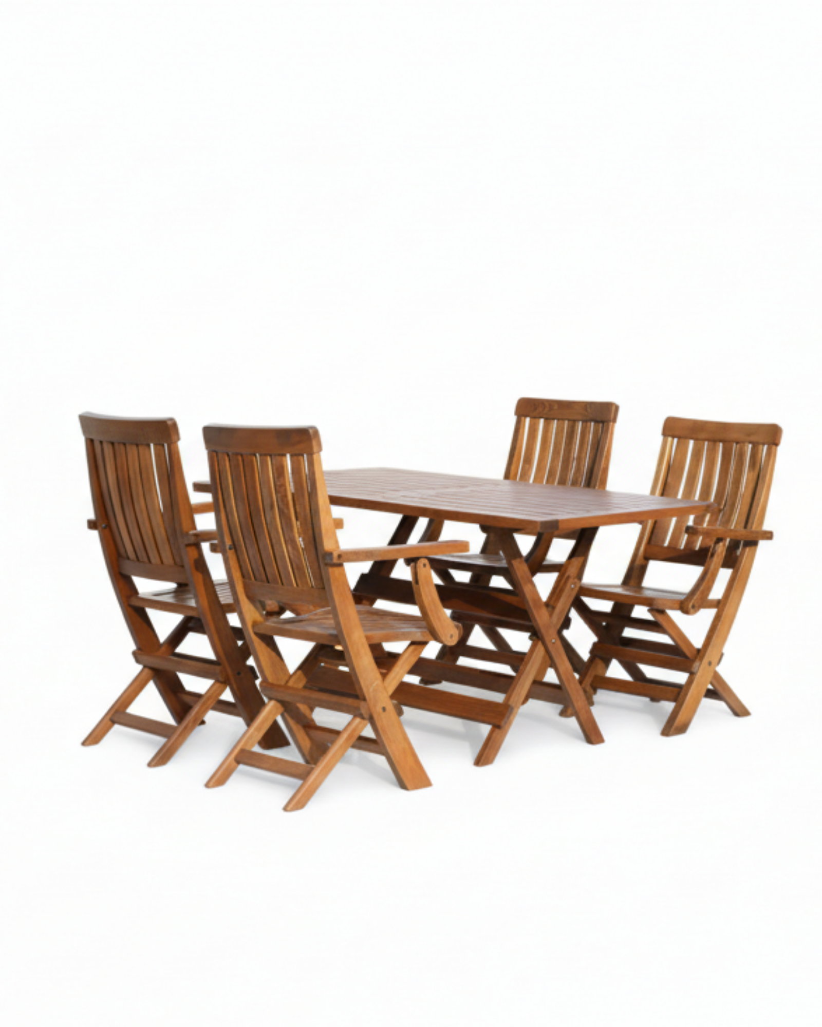 İstanbul – Sevt Bahçe Seti | Dayanıklı Gürgen Masa Sandalye Takımı