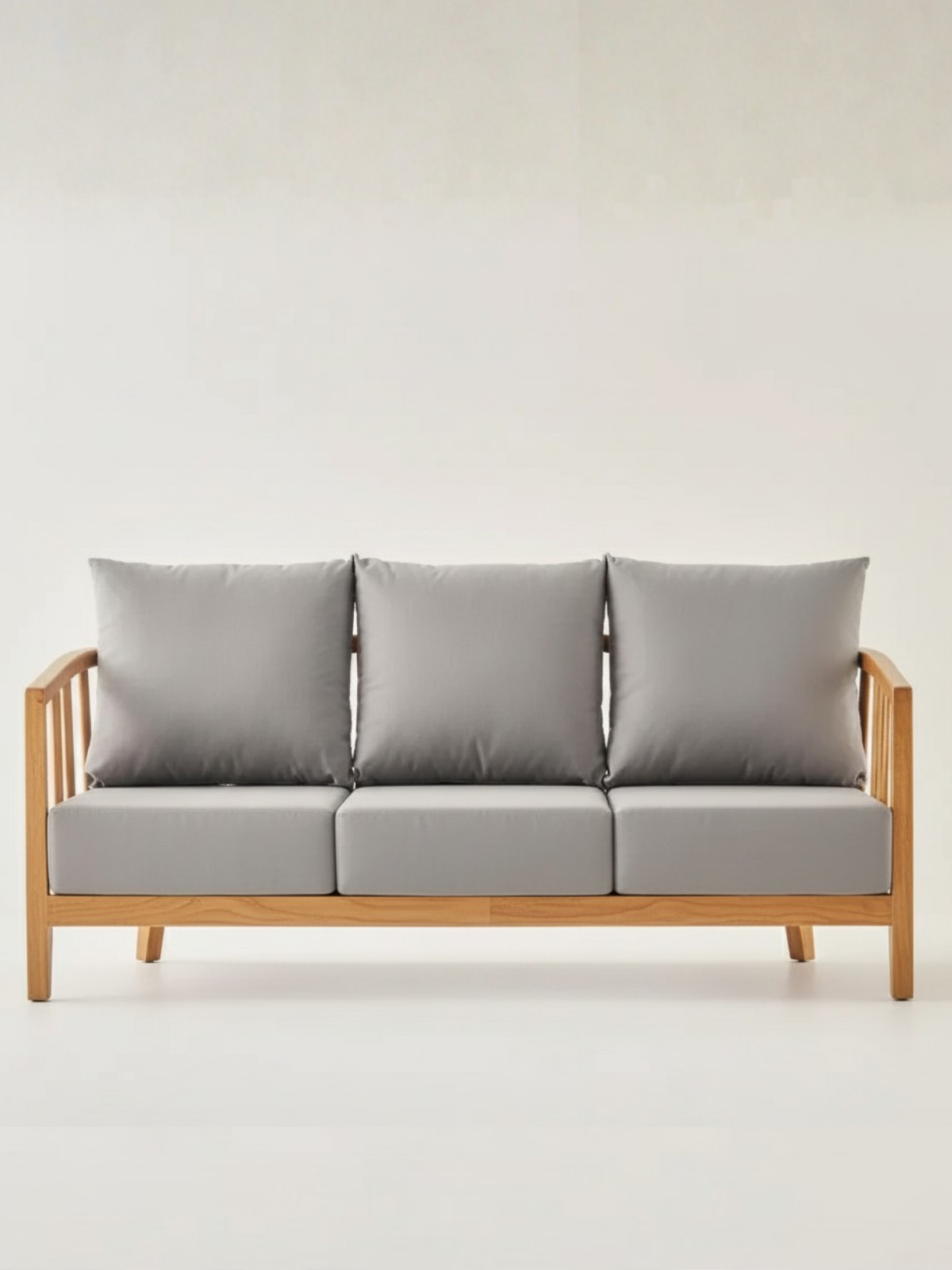 York Bahçe Mobilya Grubu | Doğal Ahşap ve Modern Tasarım - 3+1+1