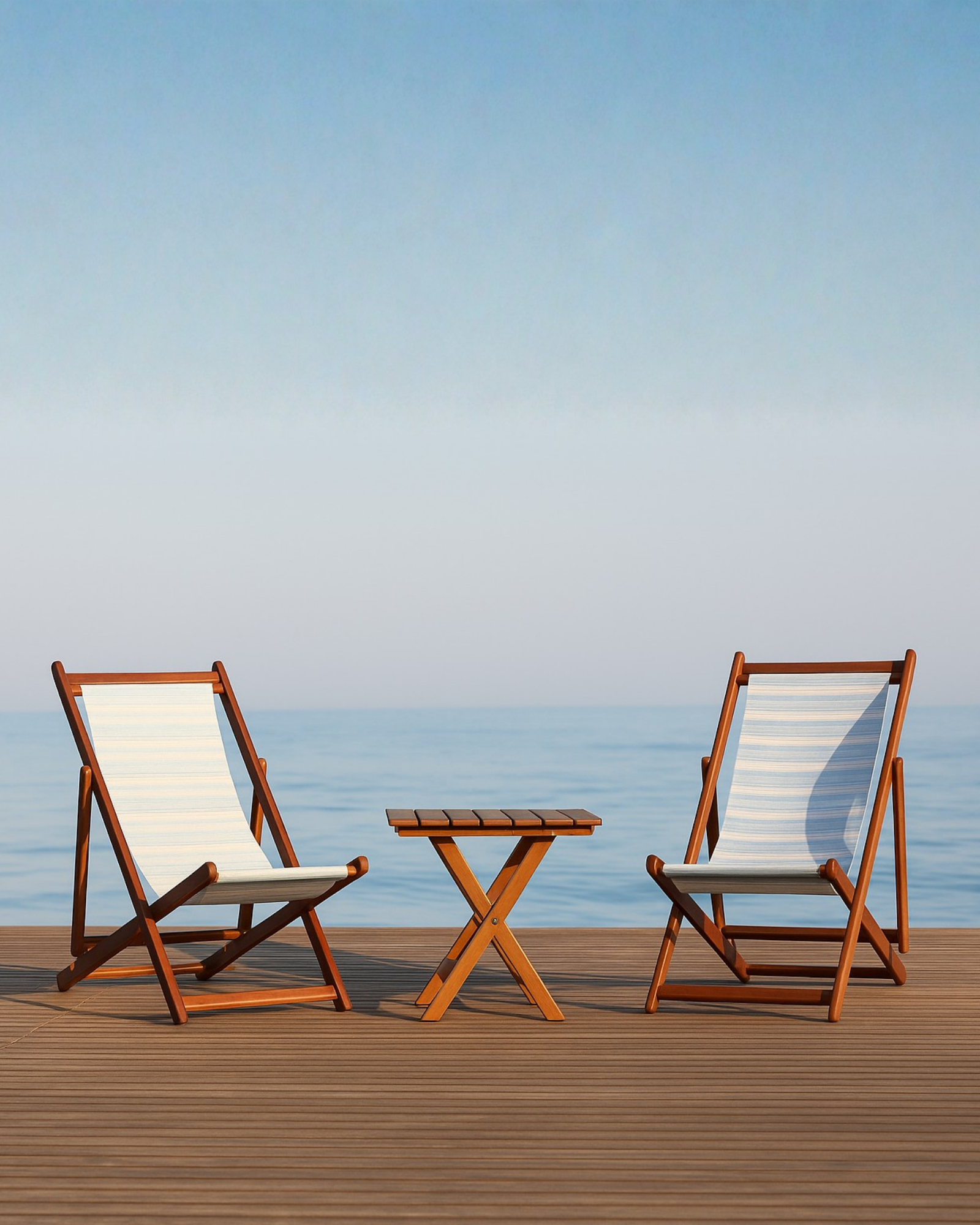 Atina Ahşap Katlanır Sehpa 50x50 | Bahçe, Balkon ve Kafe Kullanımına Uygun