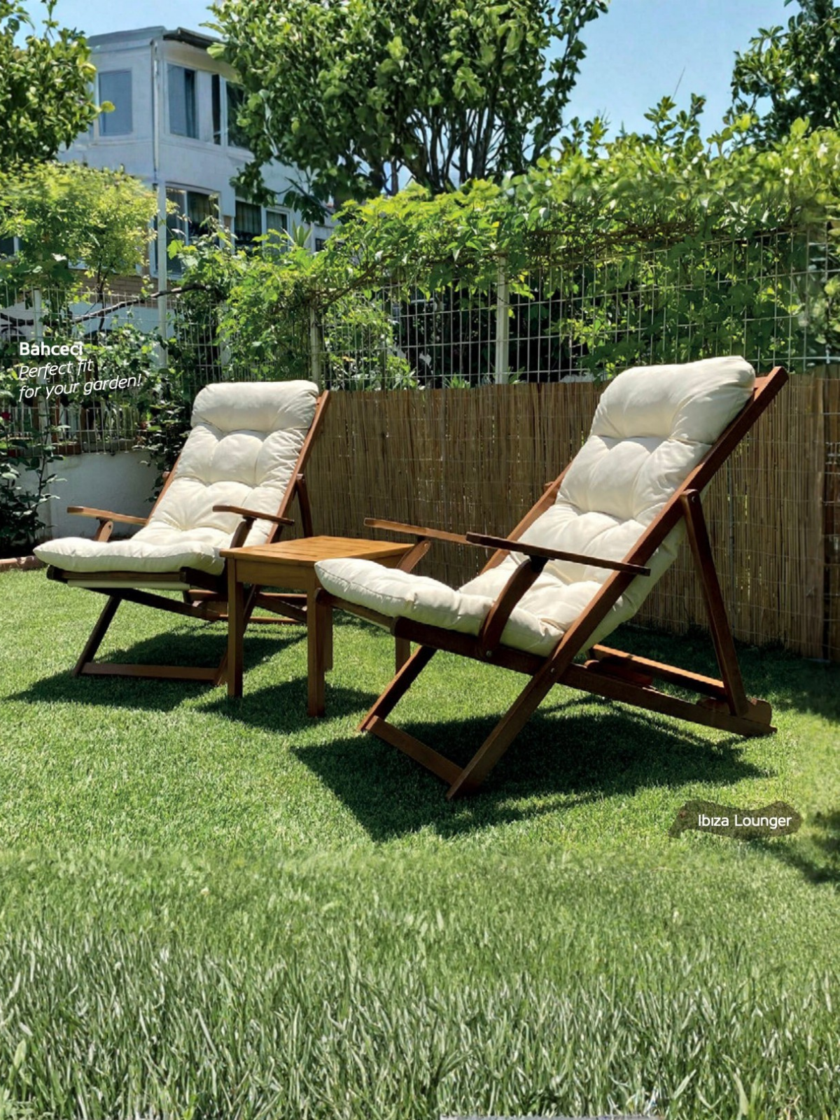 Dış Mekan Ibiza Şezlong | Katlanır, Su Geçirmez ve Dayanıklı