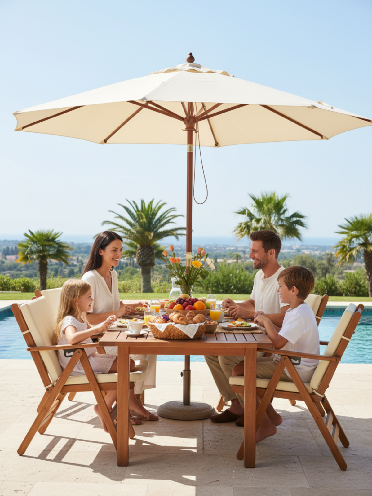 Madrid Minderli Sandalye | Katlanabilir, Konforlu ve Uzun Ömürlü